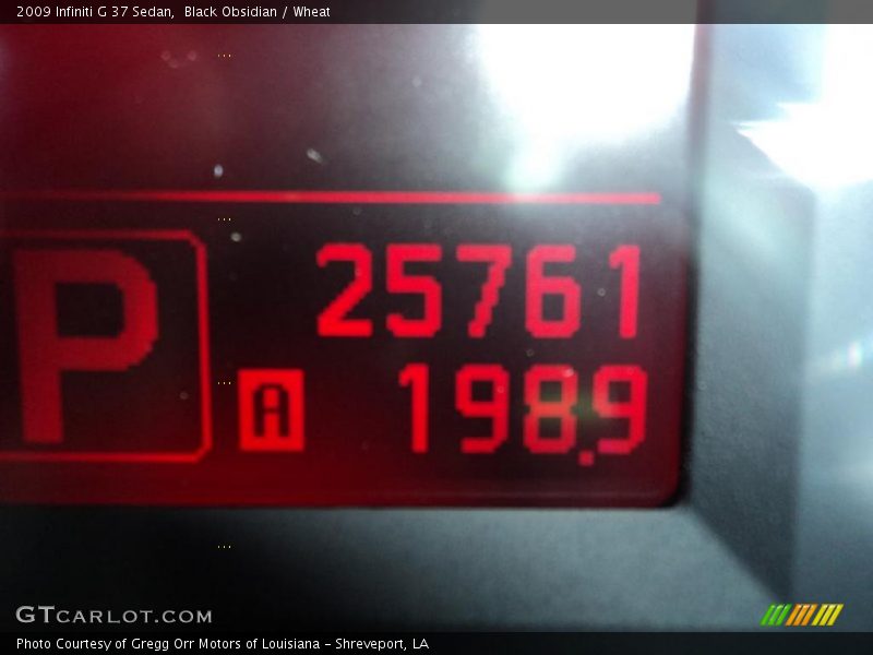 Black Obsidian / Wheat 2009 Infiniti G 37 Sedan