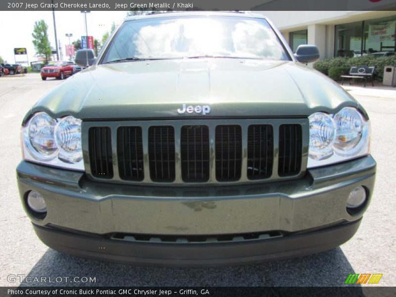 Jeep Green Metallic / Khaki 2007 Jeep Grand Cherokee Laredo