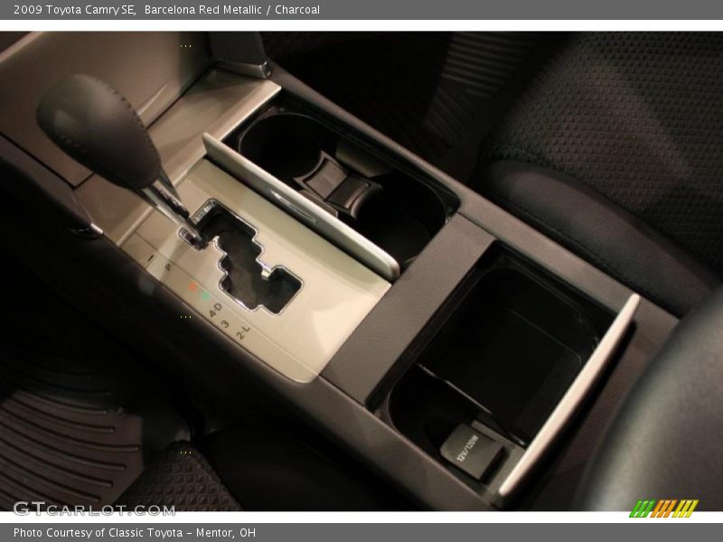 Barcelona Red Metallic / Charcoal 2009 Toyota Camry SE