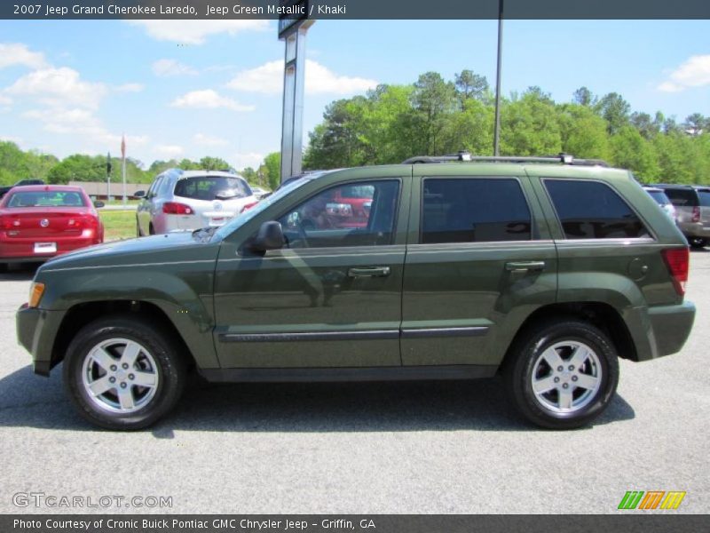  2007 Grand Cherokee Laredo Jeep Green Metallic