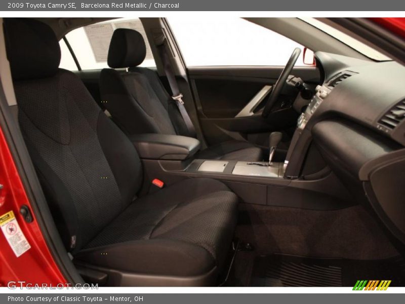 Barcelona Red Metallic / Charcoal 2009 Toyota Camry SE