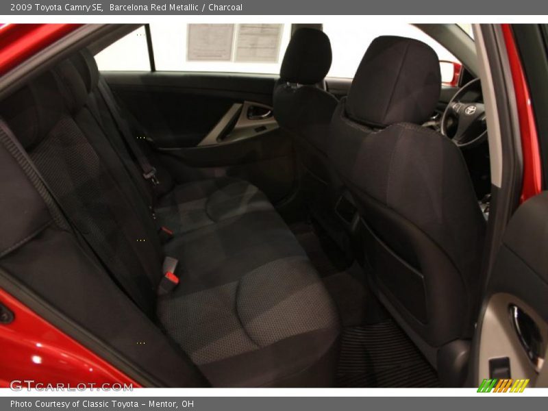 Barcelona Red Metallic / Charcoal 2009 Toyota Camry SE