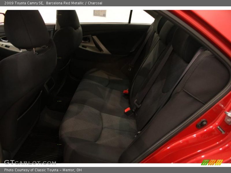Barcelona Red Metallic / Charcoal 2009 Toyota Camry SE
