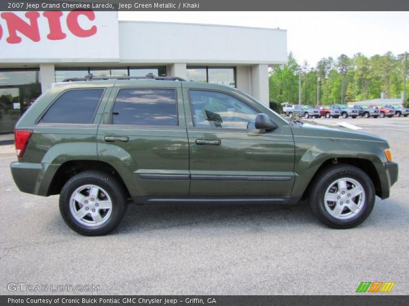 Jeep Green Metallic / Khaki 2007 Jeep Grand Cherokee Laredo