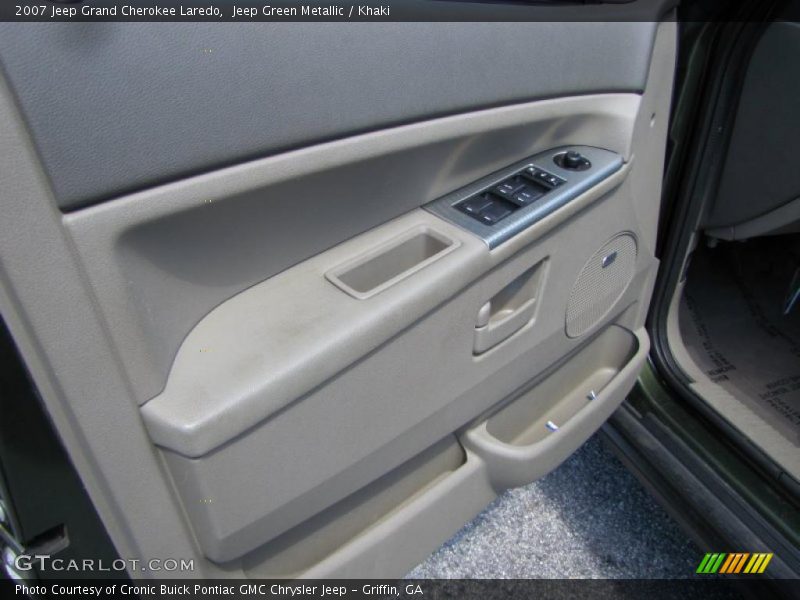 Jeep Green Metallic / Khaki 2007 Jeep Grand Cherokee Laredo