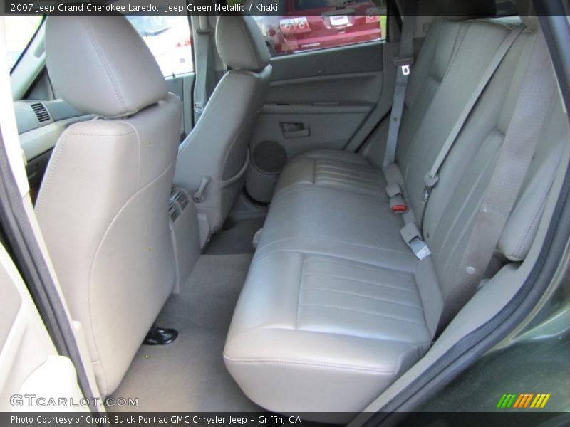 Jeep Green Metallic / Khaki 2007 Jeep Grand Cherokee Laredo