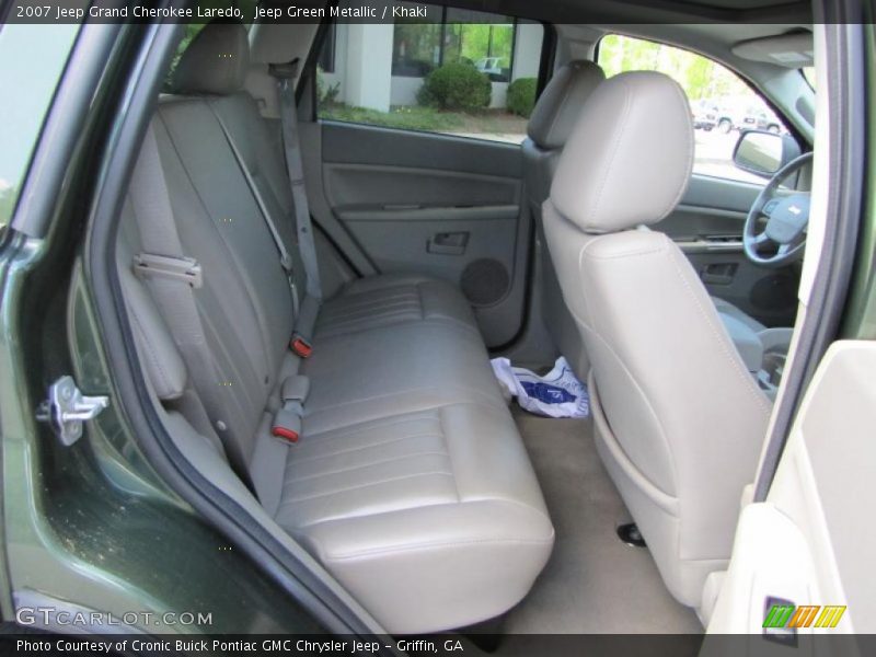 Jeep Green Metallic / Khaki 2007 Jeep Grand Cherokee Laredo