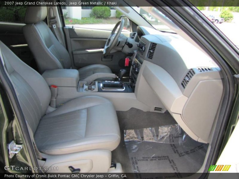 Jeep Green Metallic / Khaki 2007 Jeep Grand Cherokee Laredo
