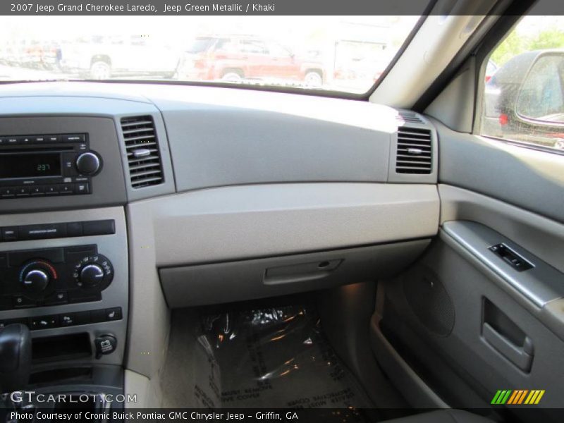 Jeep Green Metallic / Khaki 2007 Jeep Grand Cherokee Laredo
