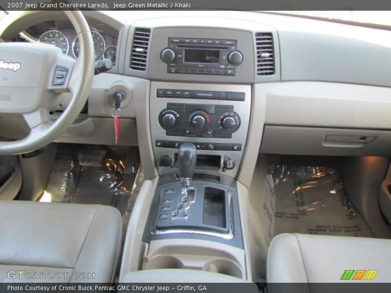 Jeep Green Metallic / Khaki 2007 Jeep Grand Cherokee Laredo