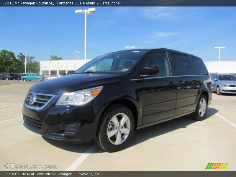 Tanzanite Blue Metallic / Sierra Stone 2011 Volkswagen Routan SE