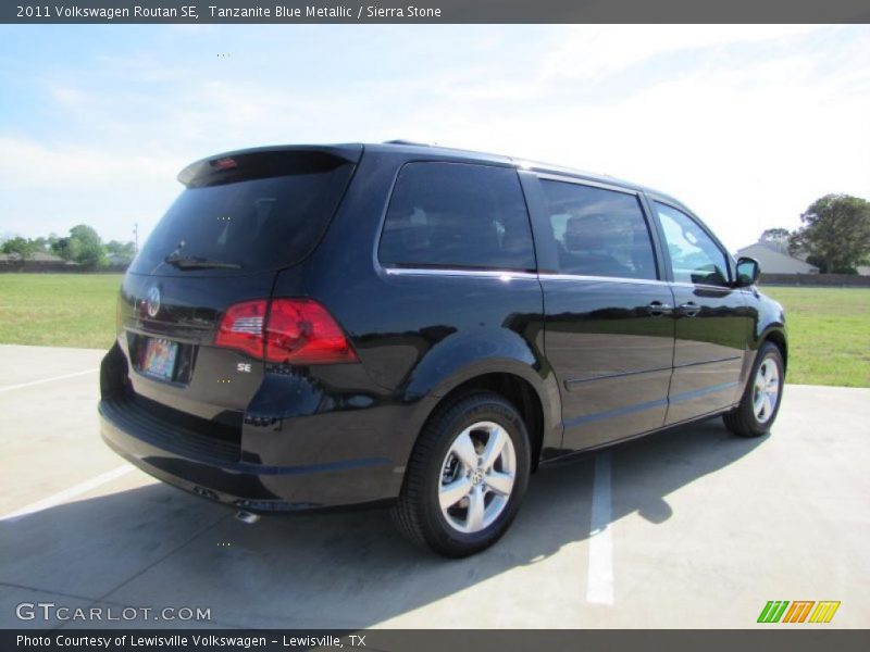 Tanzanite Blue Metallic / Sierra Stone 2011 Volkswagen Routan SE