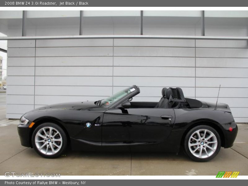 Jet Black / Black 2008 BMW Z4 3.0i Roadster