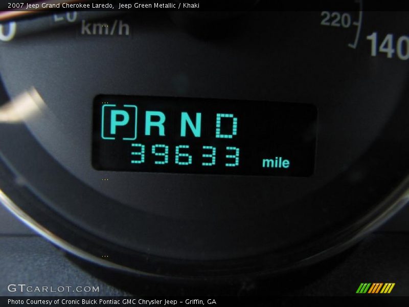 Jeep Green Metallic / Khaki 2007 Jeep Grand Cherokee Laredo