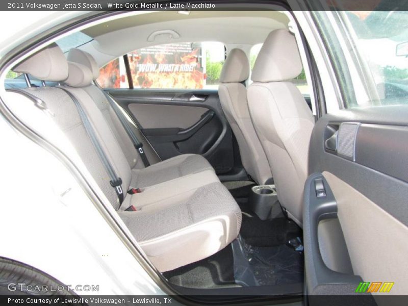 White Gold Metallic / Latte Macchiato 2011 Volkswagen Jetta S Sedan