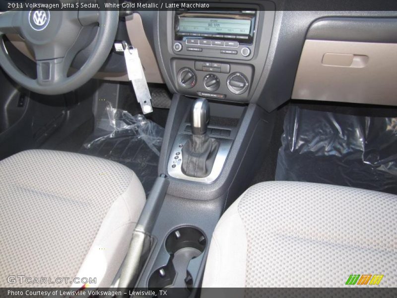 White Gold Metallic / Latte Macchiato 2011 Volkswagen Jetta S Sedan