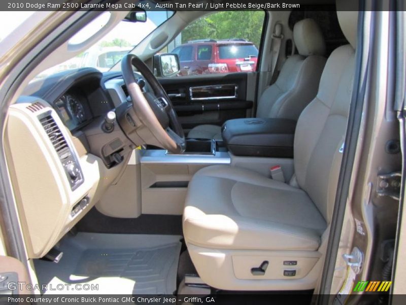  2010 Ram 2500 Laramie Mega Cab 4x4 Light Pebble Beige/Bark Brown Interior