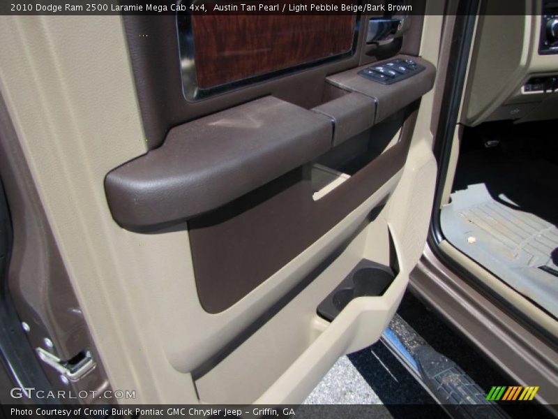 Austin Tan Pearl / Light Pebble Beige/Bark Brown 2010 Dodge Ram 2500 Laramie Mega Cab 4x4