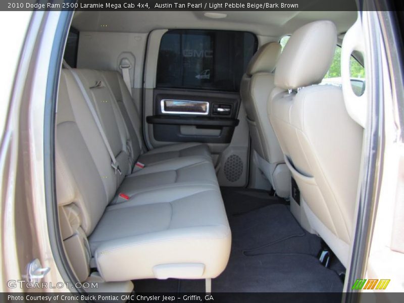 Austin Tan Pearl / Light Pebble Beige/Bark Brown 2010 Dodge Ram 2500 Laramie Mega Cab 4x4