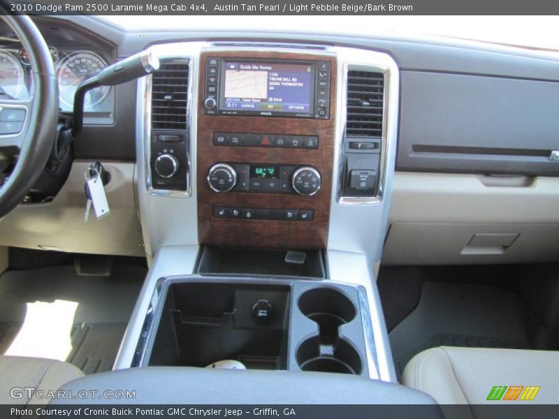 Austin Tan Pearl / Light Pebble Beige/Bark Brown 2010 Dodge Ram 2500 Laramie Mega Cab 4x4