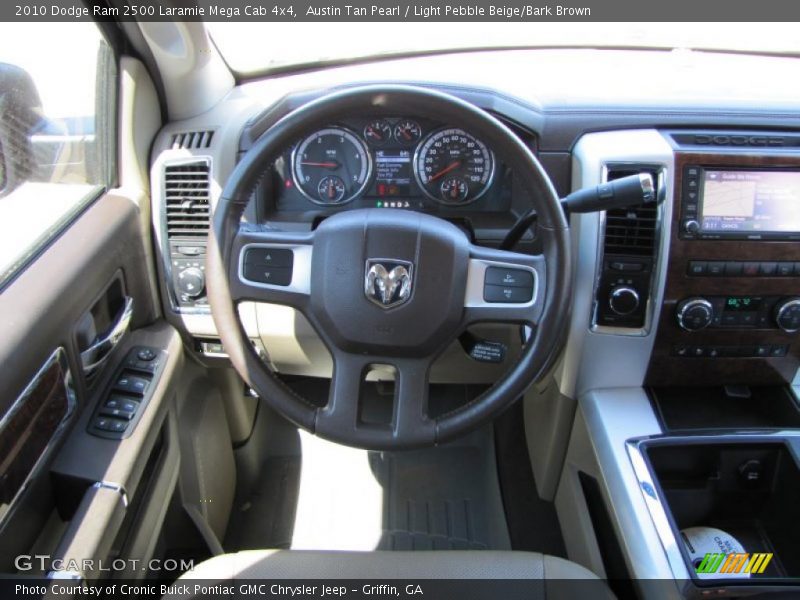  2010 Ram 2500 Laramie Mega Cab 4x4 Steering Wheel