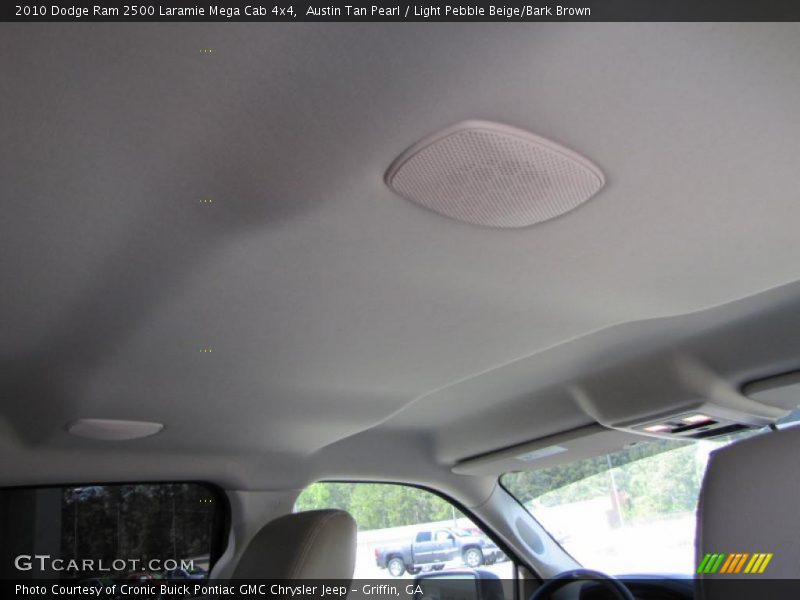 Austin Tan Pearl / Light Pebble Beige/Bark Brown 2010 Dodge Ram 2500 Laramie Mega Cab 4x4
