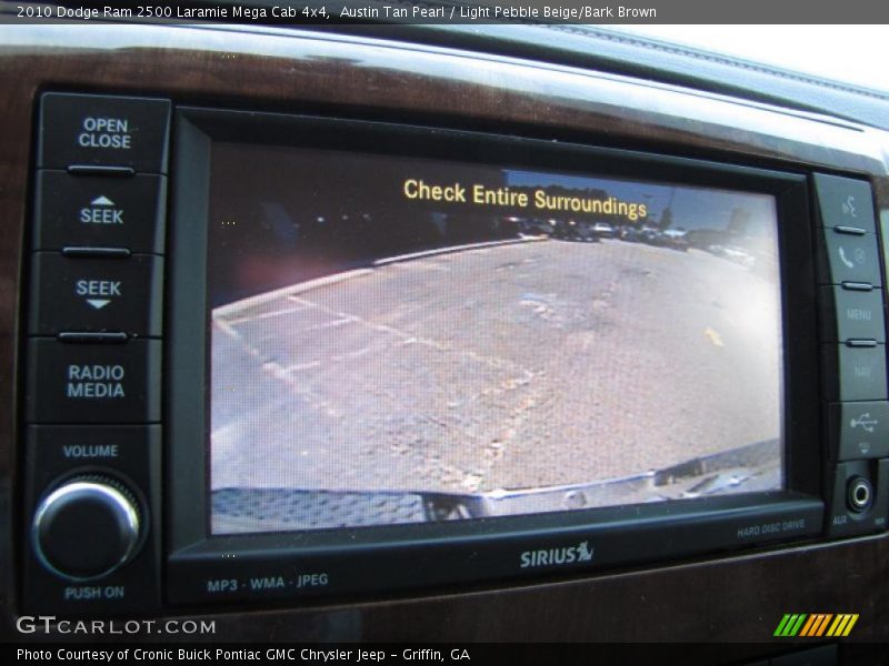 Austin Tan Pearl / Light Pebble Beige/Bark Brown 2010 Dodge Ram 2500 Laramie Mega Cab 4x4