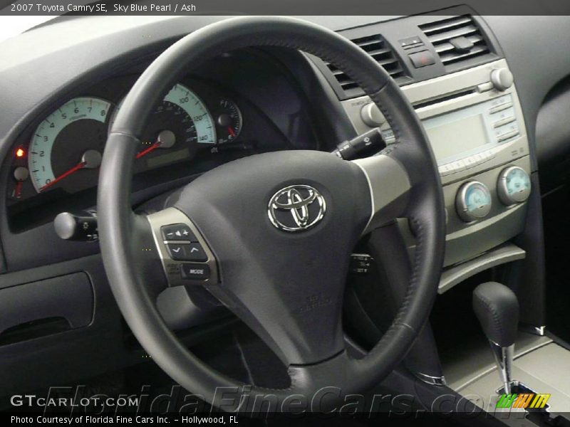 Sky Blue Pearl / Ash 2007 Toyota Camry SE