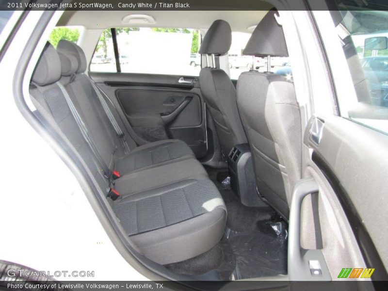 Candy White / Titan Black 2011 Volkswagen Jetta S SportWagen