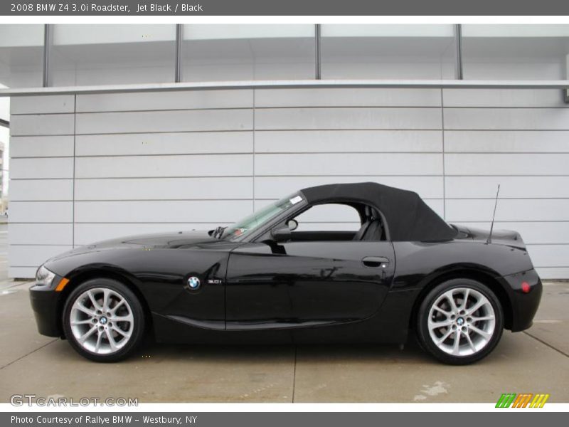 Jet Black / Black 2008 BMW Z4 3.0i Roadster