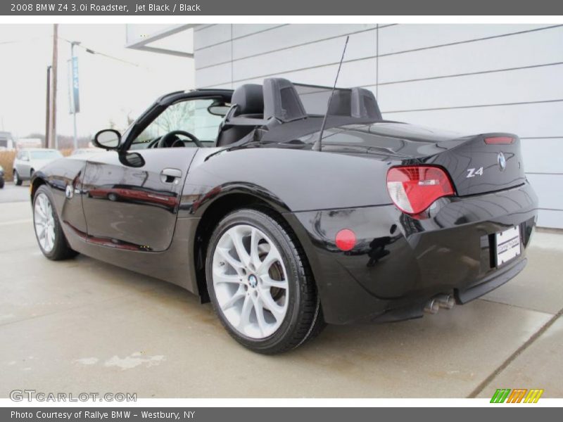 Jet Black / Black 2008 BMW Z4 3.0i Roadster