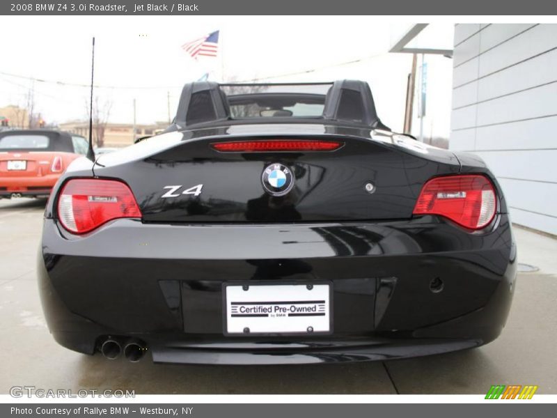 Jet Black / Black 2008 BMW Z4 3.0i Roadster