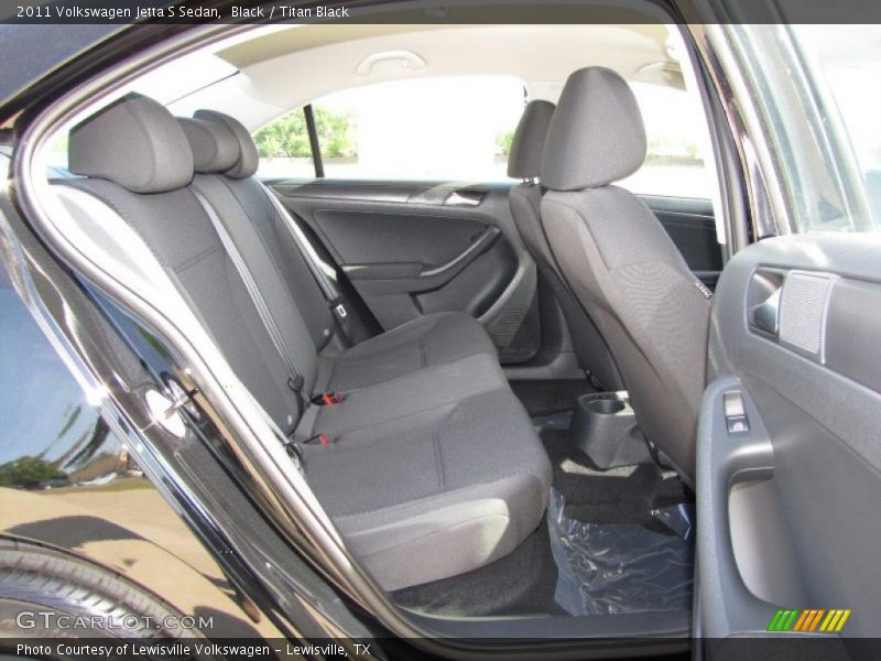Black / Titan Black 2011 Volkswagen Jetta S Sedan