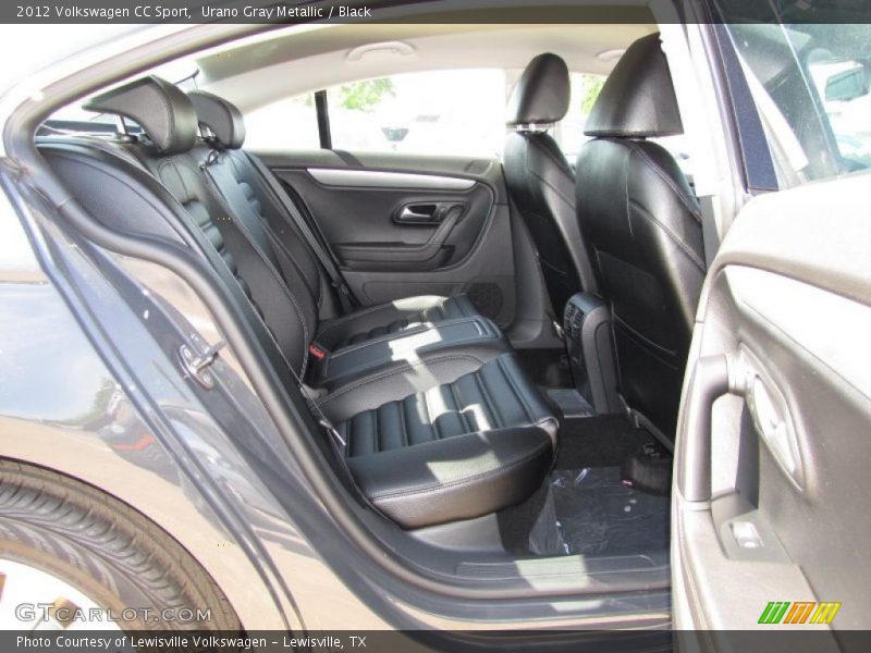 Urano Gray Metallic / Black 2012 Volkswagen CC Sport