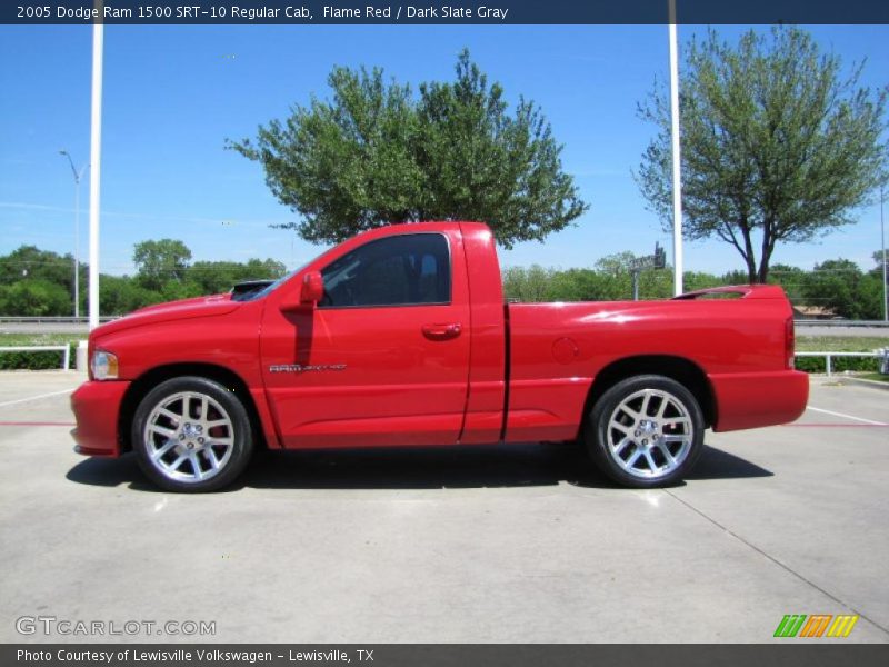  2005 Ram 1500 SRT-10 Regular Cab Flame Red