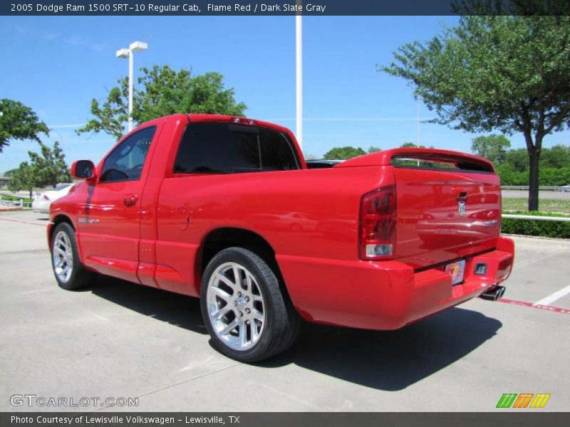  2005 Ram 1500 SRT-10 Regular Cab Flame Red