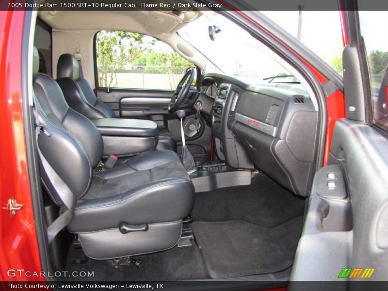  2005 Ram 1500 SRT-10 Regular Cab Dark Slate Gray Interior