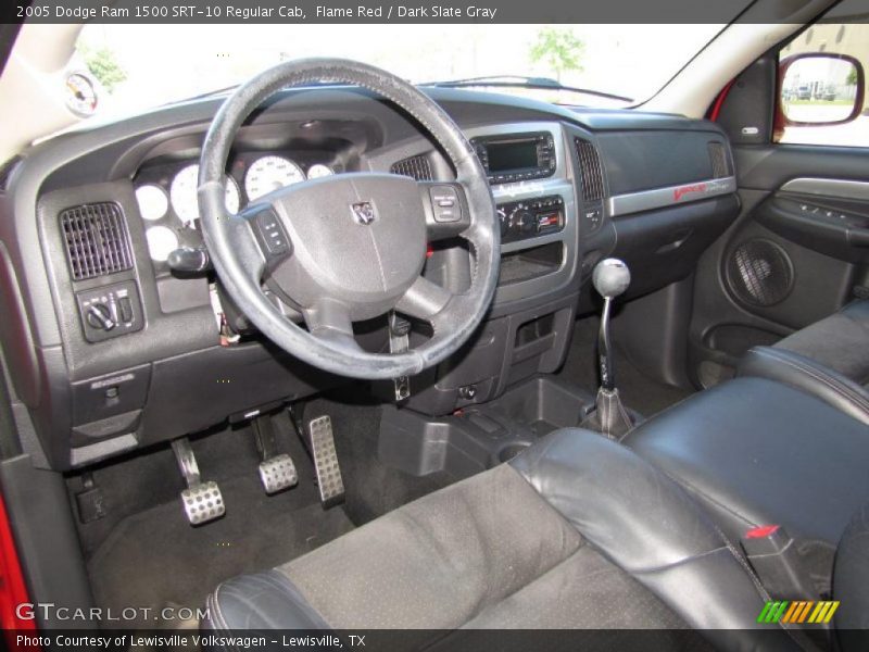 Dark Slate Gray Interior - 2005 Ram 1500 SRT-10 Regular Cab 