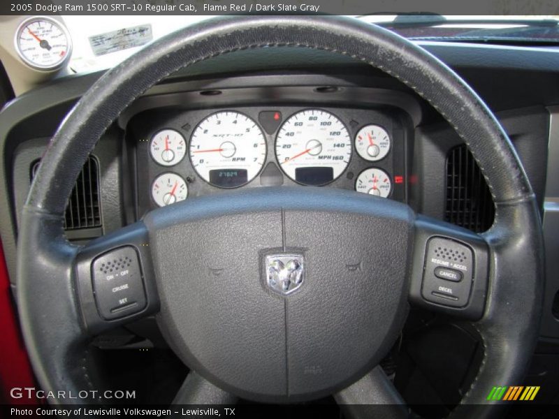  2005 Ram 1500 SRT-10 Regular Cab Steering Wheel