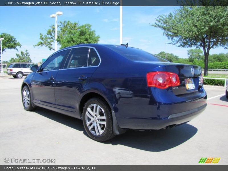 Shadow Blue Metallic / Pure Beige 2006 Volkswagen Jetta TDI Sedan