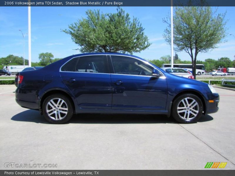 Shadow Blue Metallic / Pure Beige 2006 Volkswagen Jetta TDI Sedan