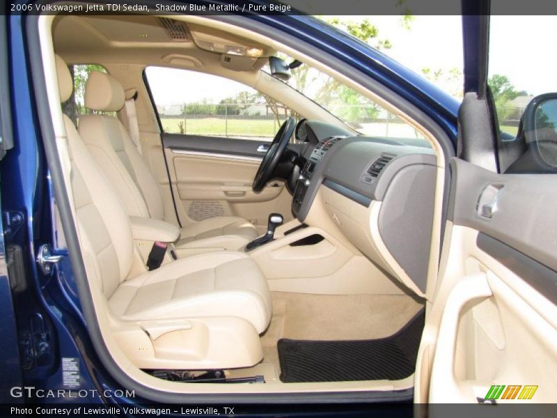 Shadow Blue Metallic / Pure Beige 2006 Volkswagen Jetta TDI Sedan
