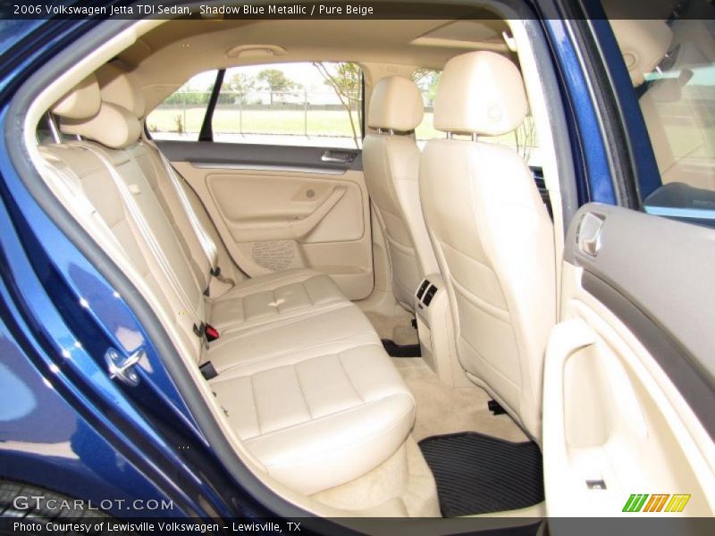 Shadow Blue Metallic / Pure Beige 2006 Volkswagen Jetta TDI Sedan