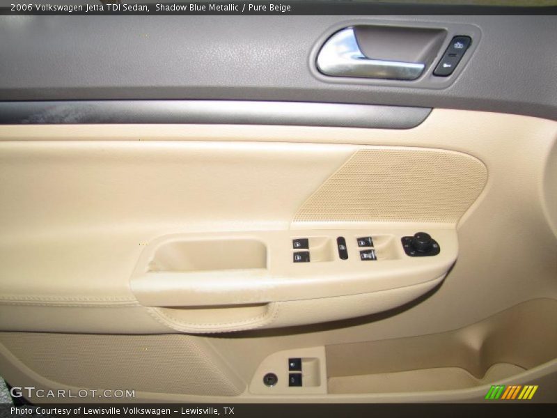 Shadow Blue Metallic / Pure Beige 2006 Volkswagen Jetta TDI Sedan