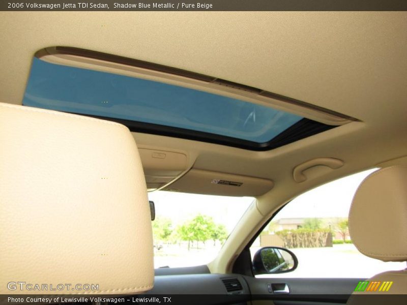 Shadow Blue Metallic / Pure Beige 2006 Volkswagen Jetta TDI Sedan