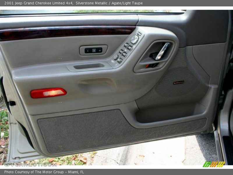 Silverstone Metallic / Agate/Light Taupe 2001 Jeep Grand Cherokee Limited 4x4