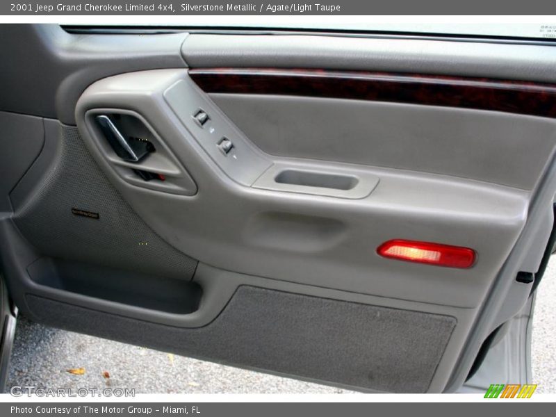 Silverstone Metallic / Agate/Light Taupe 2001 Jeep Grand Cherokee Limited 4x4