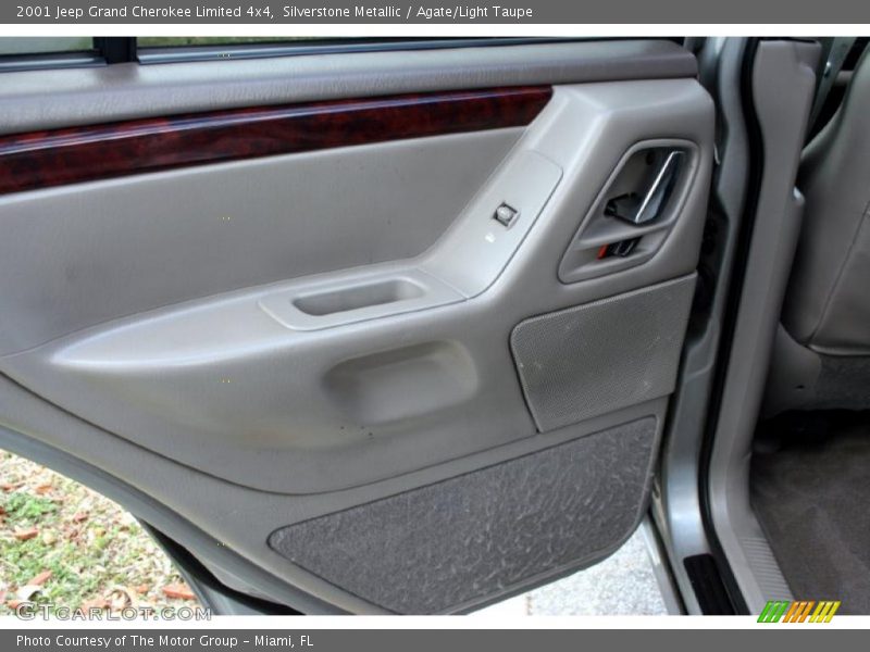 Silverstone Metallic / Agate/Light Taupe 2001 Jeep Grand Cherokee Limited 4x4