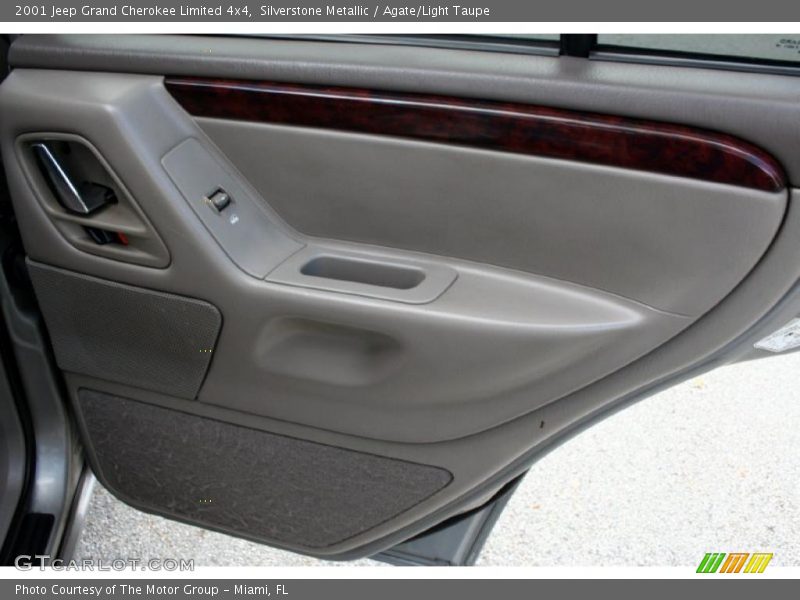 Silverstone Metallic / Agate/Light Taupe 2001 Jeep Grand Cherokee Limited 4x4