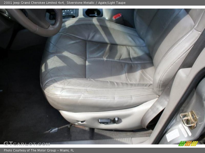 Silverstone Metallic / Agate/Light Taupe 2001 Jeep Grand Cherokee Limited 4x4